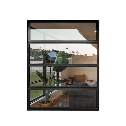 China WDMA double glazed awning window Aluminum Awning Window 