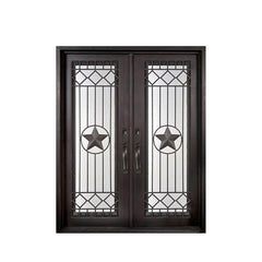 China WDMA iron grill door design