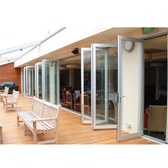 China WDMA aluminium doors Aluminum Folding Doors 