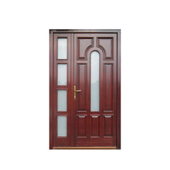 WDMA office wood door with glass Wooden doors 