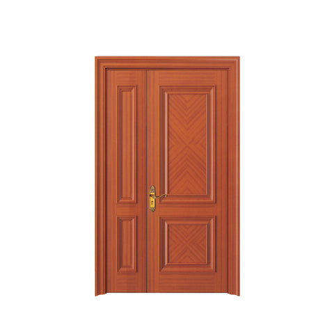 China WDMA wooden door grill design Wooden doors 