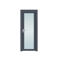 China WDMA Bathroom Door With Glass