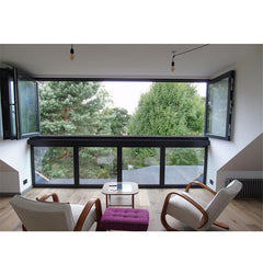 WDMA bifold window Aluminum Folding Window 