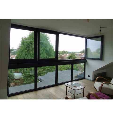 China WDMA bifold window Aluminum Folding Window 