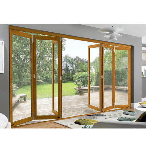 China WDMA door price Aluminum Folding Doors 