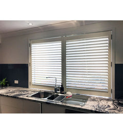 WDMA glass jalouzie window shutters