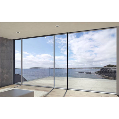 China WDMA Bathroom Glass Sliding Door