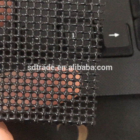 white color ss tuff security mesh/ tuff mesh safety wire cloth/ High tensile 304 ss security door screen on China WDMA