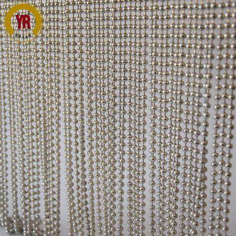 wholesale cheap metal beaded curtain for doorway on China WDMA