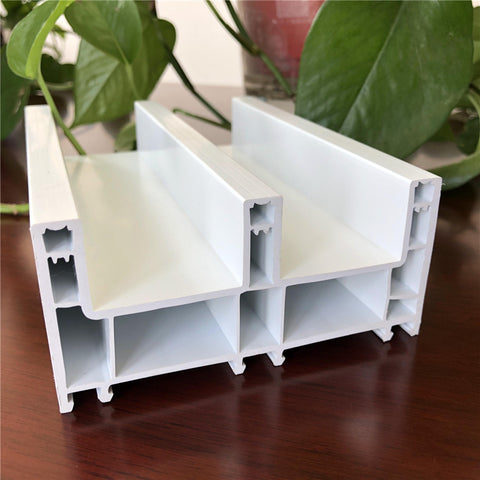 wholesale high quality with lower price 80mm upvc window sash pvc hollow profiles on China WDMA