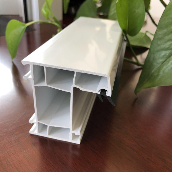 wholesale high quality with lower price 80mm upvc window sash pvc hollow profiles on China WDMA