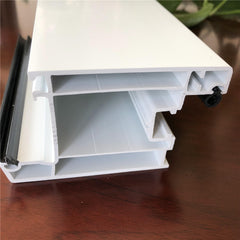 wholesale high quality with lower price 88mm upvc window sash pvc hollow profiles on China WDMA