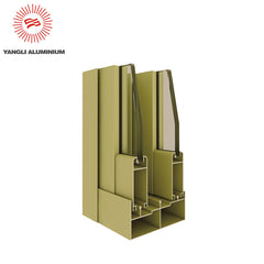 window and door frame 6063 brown anodized extruded aluminium on China WDMA