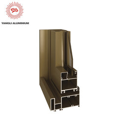 window and door frame 6063 brown anodized extruded aluminium on China WDMA